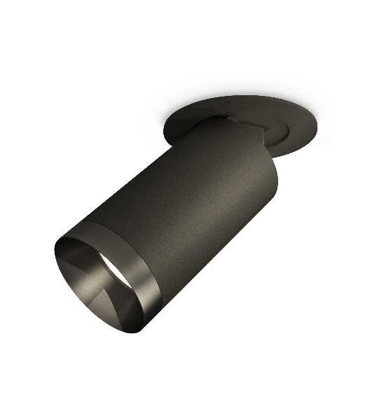 Светильник Ambrella Light XM6323201 SBK/PBK черный песок/черный полированный MR16 GU5.3 (A2242, C6323, N6131)