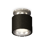 Светильник Ambrella Light XS7511081 SBK/PSL черный песок/серебро полированное MR16 GU5.3 (N7927, C7511, N7012), фото 1
