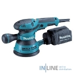 Эксцентриковая шлифовальная машина Makita BO5041 ЭШМ,300Вт,ф125мм,4000-12000об\м,ампл-2.8мм,1.4кг,кор,п\сборник,доп.рукоятка, фото12