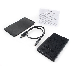 Внешний корпус 2.5' Gembird EE2-U3S-30P, черный, USB 3.0, SATA, пластик, фото2