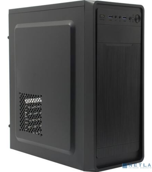 Компьютерный корпус Miditower ExeGate XP-332UC-XP500 (ATX, XP500 с вент. 12см, 2хUSB 3.0/1хTypeC, аудио, черный)