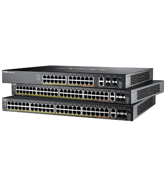 Коммутатор L3 Access Zyxel NebulaFlex Pro XGS2220-54, rack 19', 48xRJ-45: 1G, 2xRJ-45: 1/2.5/5/10G, 4xSFP+