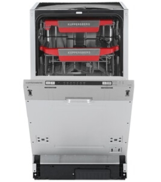 Встраиваемая посудомоечная машина Kuppersberg GLM 4580, серебристый, 44.8 см, 11 компл., 44 дБ, класс A++