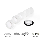 Насадка для корпуса светильника N6252 FR белый матовый D60*H53mm Out40mm MR16, фото11