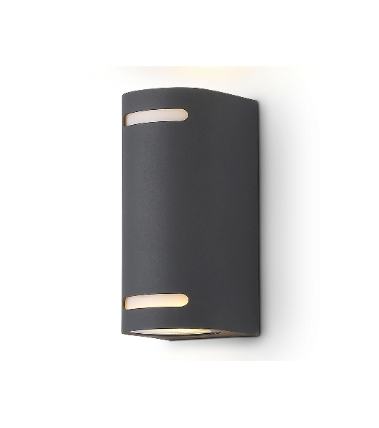 Светильник Ambrella light ST3741/2 GR серый IP54 GU10/2 max 35W 150*68*92