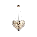 Светильник Ambrella light TR5256/8 SGD/CL золото/прозрачный E27*8 max 40W D500*350, фото4