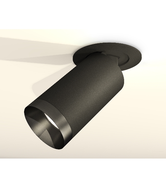 Светильник Ambrella Light XM6323201 SBK/PBK черный песок/черный полированный MR16 GU5.3 (A2242, C6323, N6131)