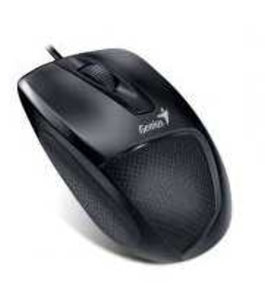 Мышь проводная Genius DX-150X черный, 1000 dpi, USB, кнопки - 3