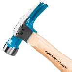 Молоток-гвоздодер Gross AMERICAN HICKORY 280 г, угол 75, магнит, обрезиненная рукоятка, фото5