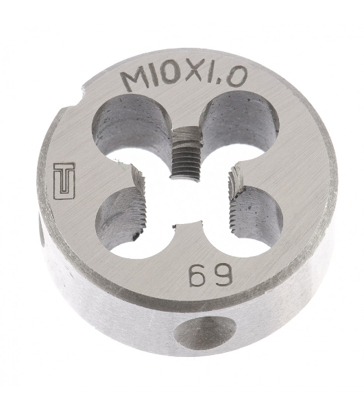 Плашка Сибртех М10x1,0 мм