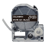 Картридж ленточный Cactus CS-LK4BWV белый шрифт, черный фон (12 мм, 9 м) для Epson LW300/LW400/LW700/LW600P/LW1000P/K400/Z700/Z900, фото4
