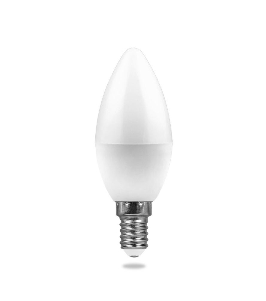 Лампа светодиодная Feron LB-97 7W 230V E14 2700K свеча