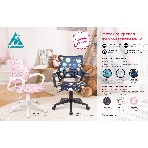 Кресло Бюрократ BuroKIDS 1 W розовый, ткань, 120 кг, фото3