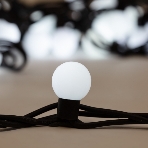 Гирлянда Neon-night 'Мультишарики' Ø23мм, 10м, 80 LED теплый белый, черный Каучук, IP67, постоянное свечение, 230В соединяется (нужен шнур питания 315-000), фото2