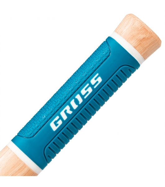 Молоток-гвоздодер Gross AMERICAN HICKORY 280 г, угол 75, магнит, обрезиненная рукоятка