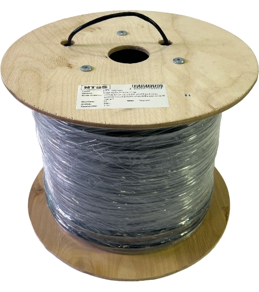 Кабель информационный NTSS NTSS-OUT-UTP4-5Е-PE-BL cat.5e U/UTP 4X2X24AWG PE внешний 305м черный