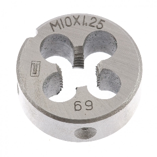Плашка Сибртех М10x1,25 мм