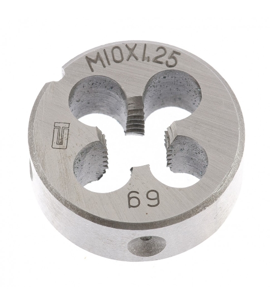 Плашка Сибртех М10x1,25 мм