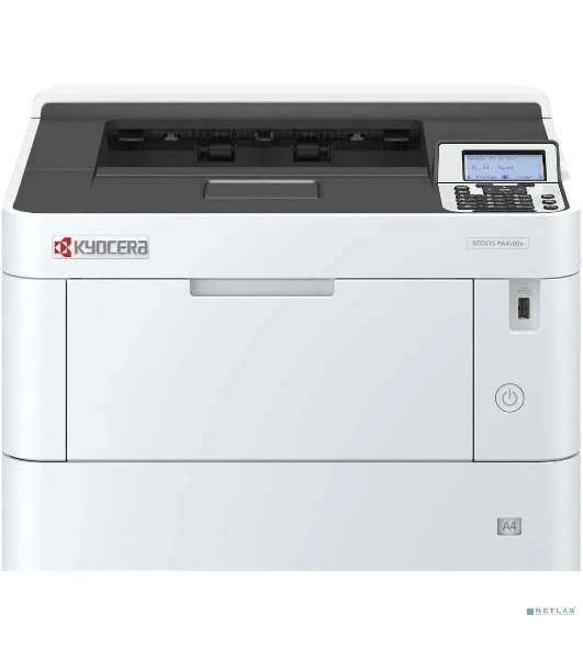 Принтер лазерный Kyocera Ecosys PA4500x (110C0Y3NL0), A4, ч/б, печ. до 45 стр/мин., 1200 x 1200 dpi, USB, RJ-45, Air Print, Mopria