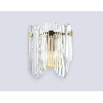 Настенный светильник Ambrella light LH31257/2 BS/CL латунь/прозрачный E14*2 max 40W 220*150*270, фото5