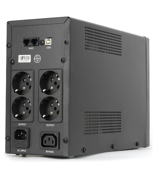 Источник бесперебойного питания Crown CMU-SP1500EURO USB/1500 ВА/900 Вт/1 х IEC 320 C13 (компьютерная), 4 х CEE 7 (евророзетка)