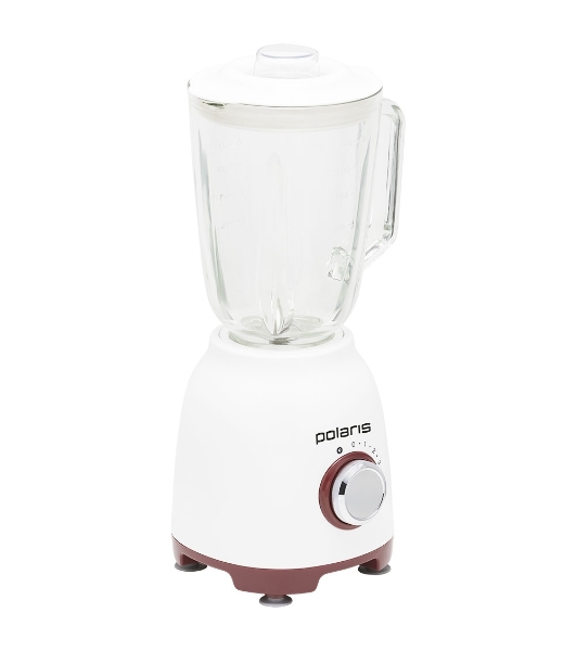 Блендер стационарный Polaris PTB 0821G белый/Красный