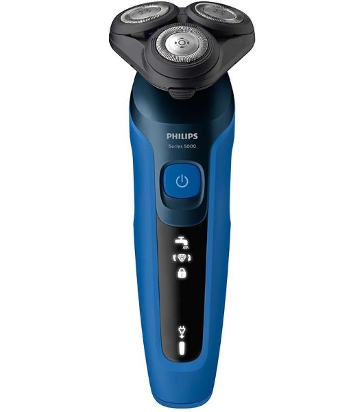Электробритва роторная Philips S5466/17 питан.:элек.сеть/аккум. синий