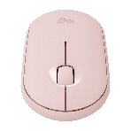 Мышь беспроводная Logitech Pebble M350 розовый, 1000 dpi, радиоканал, Bluetooth, USB, кнопки - 3, фото19