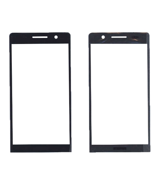 Стекло для Huawei Ascend P6 черное