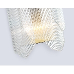 Настенный светильник Ambrella light LH31257/2 BS/CL латунь/прозрачный E14*2 max 40W 220*150*270, фото4
