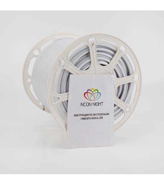 Гибкий неон Neon-night LED SMD, форма – D, 16х16 мм, желтый, 120 LED/м, бухта 50 м