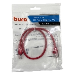 Патч-корд Buro cat.5e molded 0.5м красный RJ-45 (m)-RJ-45 (m), фото2