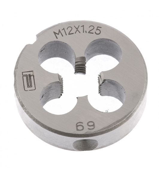 Плашка Сибртех М12x1,25 мм