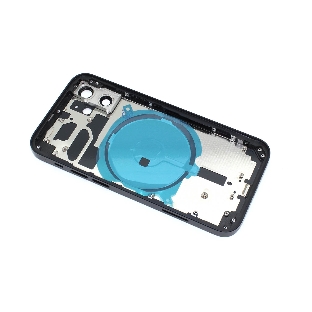 Задняя крышка (корпус) в сборе с рамкой для Apple iPhone 12 Mini черный