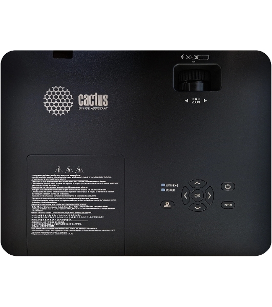 Проектор Cactus CS-S3.B 3LCD 43000Lm LS 4300Lm ANSI (1280x1024) 15000:1 ресурс лампы:10000часов 1xUSB typeA 2xHDMI 4.7кг