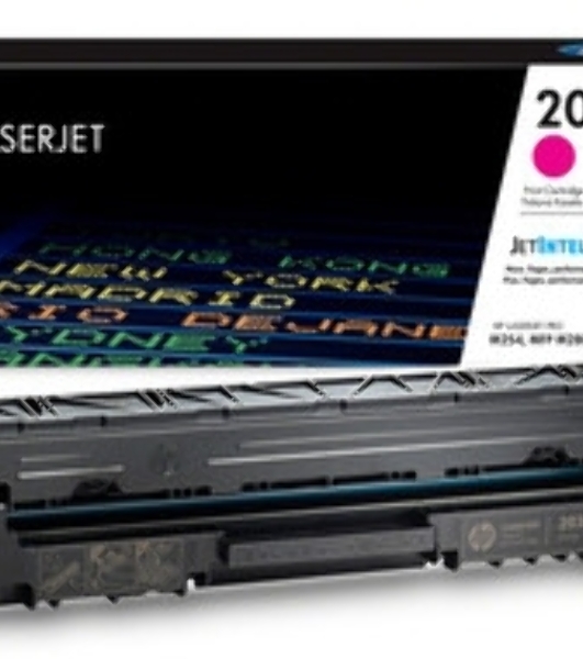 Картридж лазерный HP CF543A (HP 203A) пурпурный для HP LaserJet M254/M280/M281 1300 страниц.