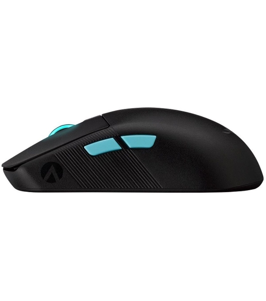 Мышь беспроводная/проводная ASUS ROG Harpe Ace Aim Lab Edition черный, 36000 dpi, радиоканал, Bluetooth, USB, кнопки - 5
