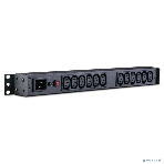 Блок распределения питания PDU CyberPower PDU83401 Basic 1U type, 16Amp, 12 IEC outlets, фото3
