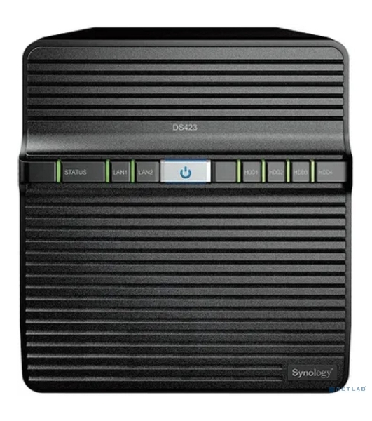 СХД SYNOLOGY настольное исполнение 4BAY NO HDD DS423