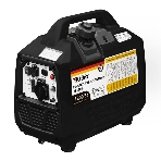 Генератор инверторный Kranz KR1200I, 1,2кВт, 230В, 2л, закрытый корпус, ручной старт, фото6