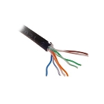 Кабель UTP Rexant 4PR 24AWG, CU (медь), cat.5e, 100 МГц, PE, черный, OUTDOOR, бухта 100 м, фото4