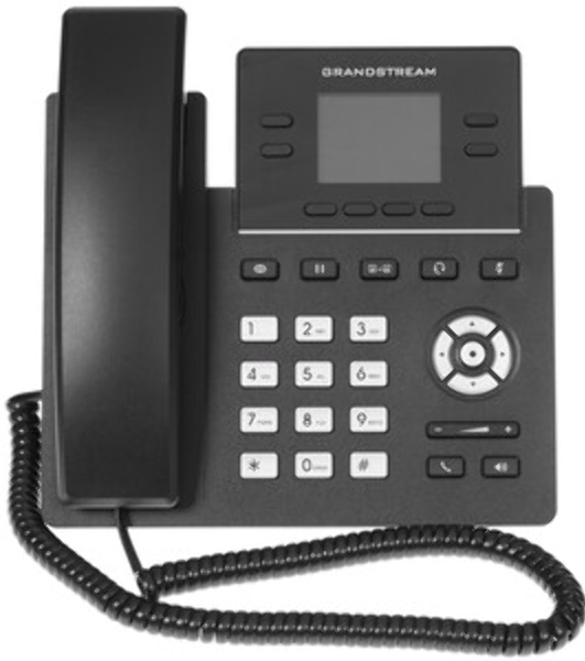 Телефон IP Grandstream GRP-2612 черный