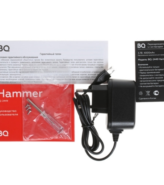 Мобильный телефон BQ 2449 Hammer зеленый