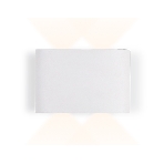 Настенный светодиодный светильник FW142 WH/S белый/песок LED 3000K 4W 120*80*40, фото 1