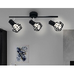 Светильник Ambrella light TR8622/3 BK/CH черный/хром E27*3 max 40W 460*91*175, фото3