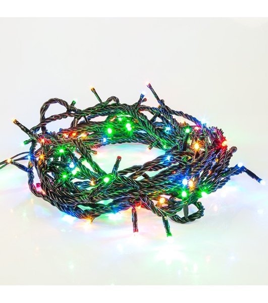 Гирлянда Neon-night ТВИНКЛ ЛАЙТ LED (с контроллером 8 режимов) 20м 200 LED 20Вт 220В IP44 мульти