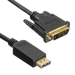 Кабель аудио-видео Buro 1.1v DisplayPort (m)/DVI-D (Dual Link) (m) 2м. Позолоченные контакты черный (BHP DPP DVI-2), фото3