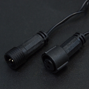 Гирлянда Neon-Night Нить 10м, свечение с динамикой, черный ПВХ, 230В, RGB