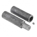 Петля гаражная с шаром Сибртех d 28, 140 мм, 4 шт., фото 1