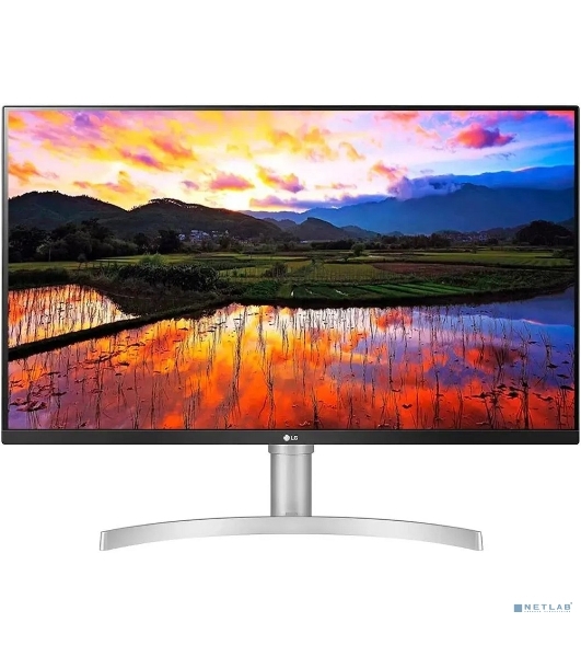 Монитор 31.5' LG 32UN650K-W IPS 3840x2160, 60 Гц, 5 мс, 16:9, 350 кд/м², 2xHDMI 2.0, DP 1.4, 3.5 мм, динамики (2x5 Вт), FreeSync, HDR10, черный/белый